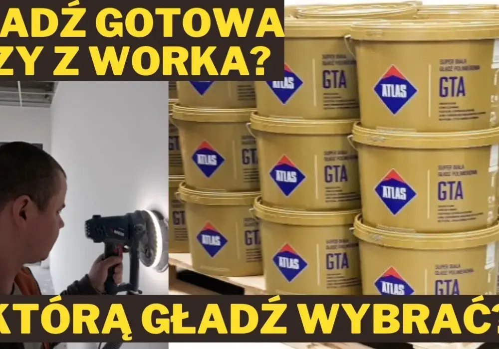 Gładź gotowa czy w worku - która opcja oszczędza czas i pieniądze?