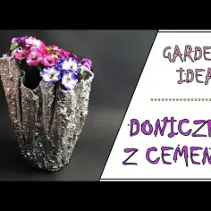 Jak zrobić doniczkę z cementu - proste kroki i ciekawe pomysły